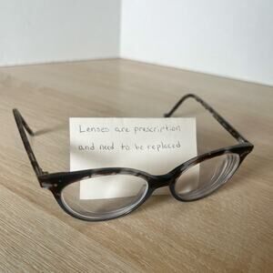 Jean Lafont Paris Madame 341 READ DESC Eyeglasses Brown Gray Purple 50-17-140